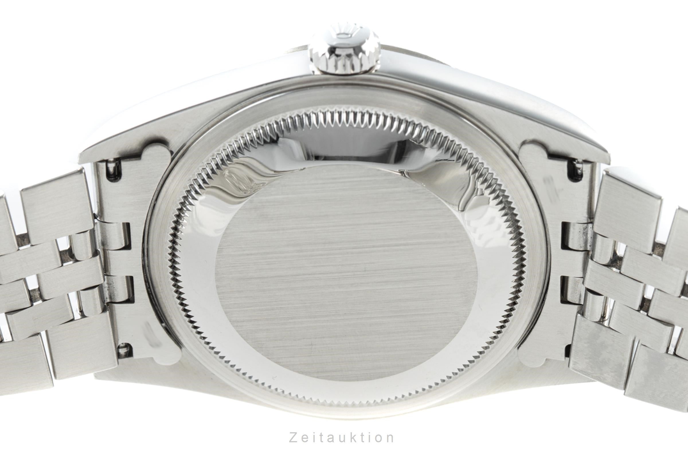 Rolex Datejust Stahl / Weissgold Automatik Herrenuhr Oyster Perpetual 16234 B&P [2201177]