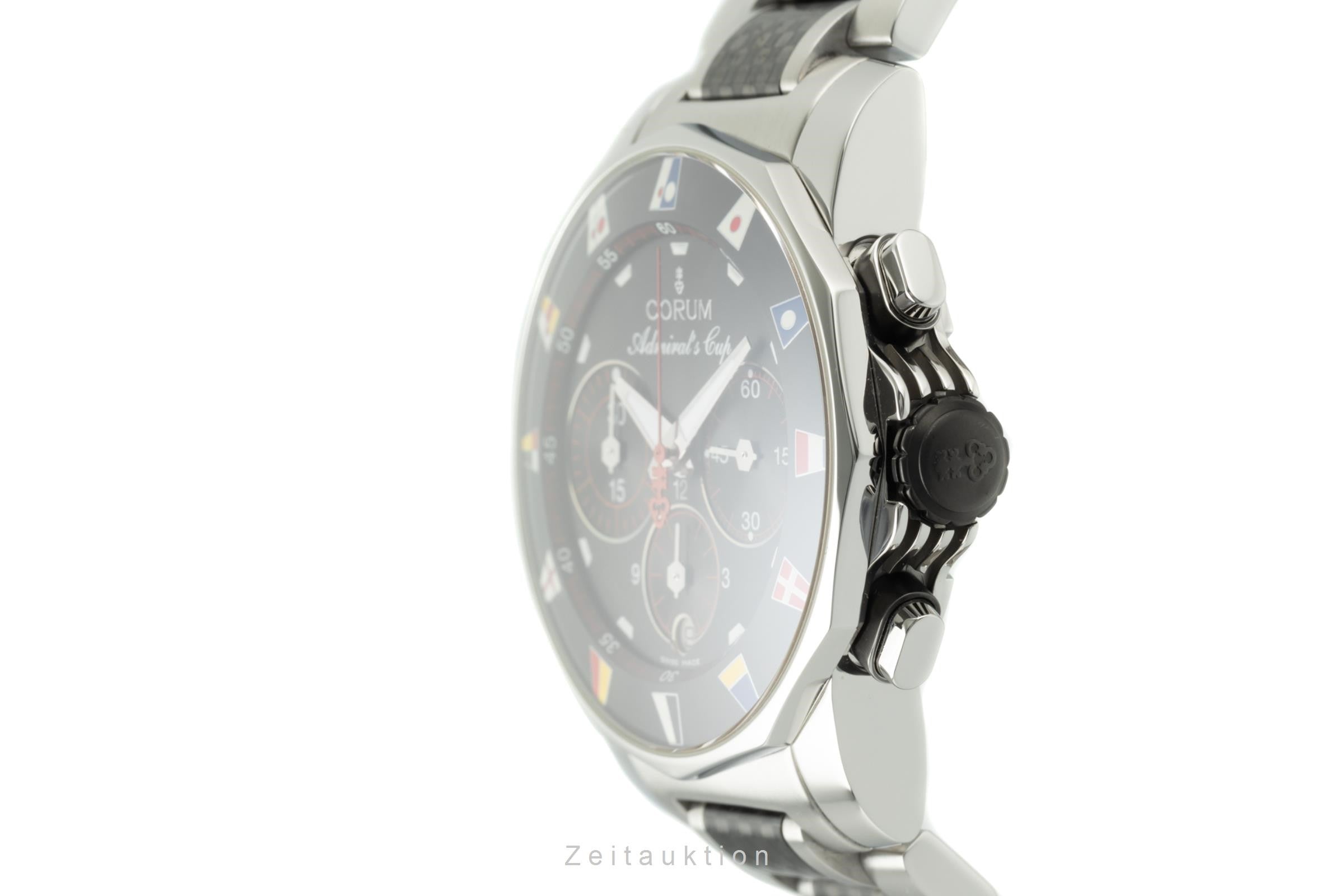 Corum Admirals Cup cronógrafo acero automático reloj para caballeros 985.631.20 Limited  [2201191]