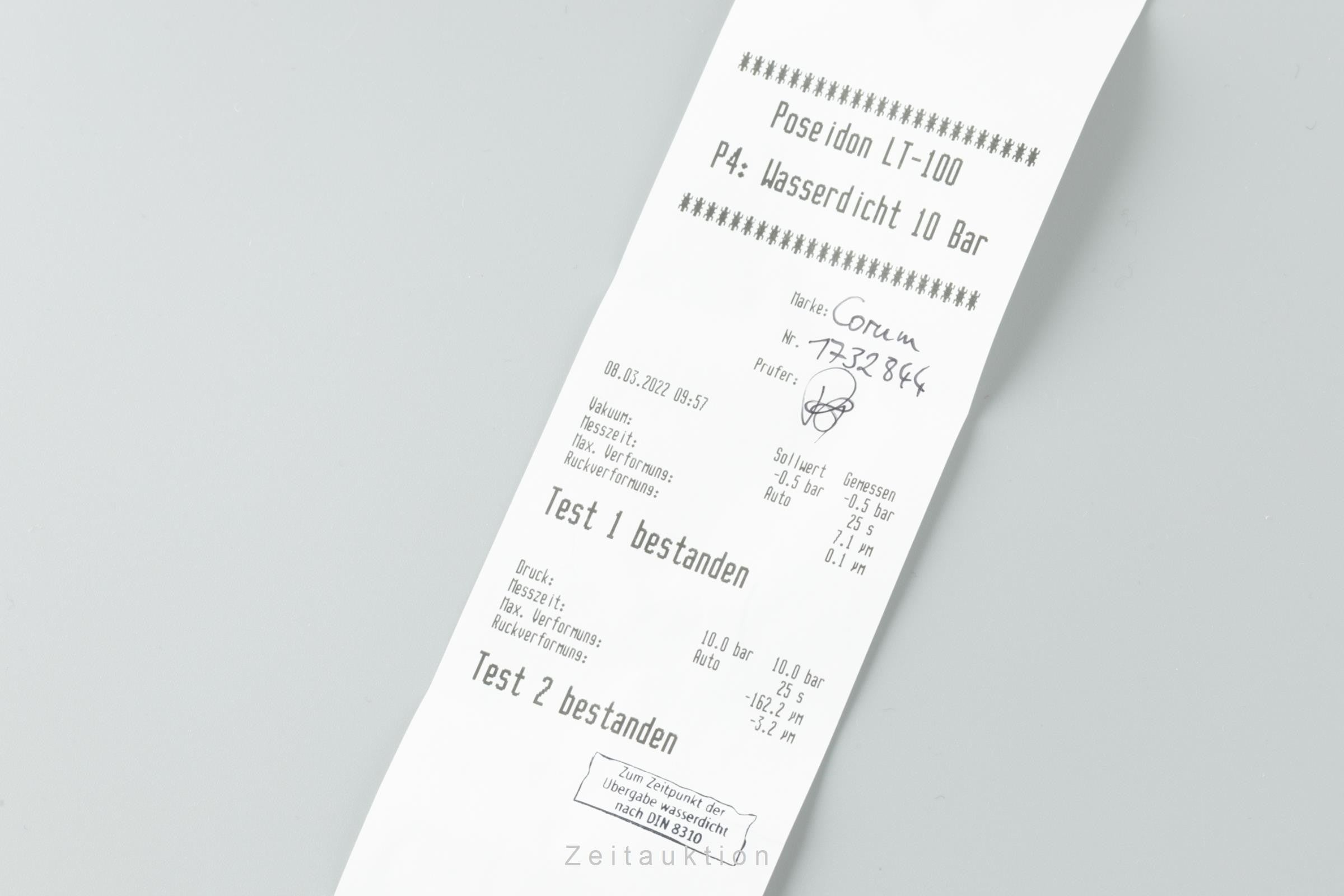 Corum Admirals Cup cronógrafo acero automático reloj para caballeros 985.631.20 Limited  [2201191]