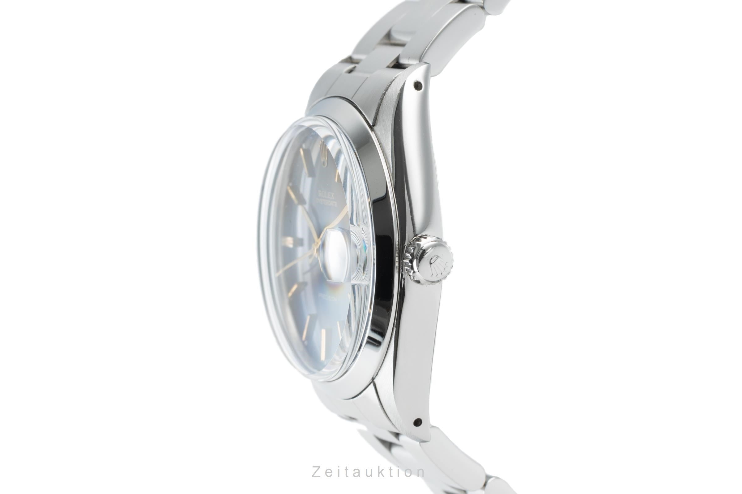 Rolex Precision acciaio carica manuale orologio da uomo 6694 Vintage  [2201216]