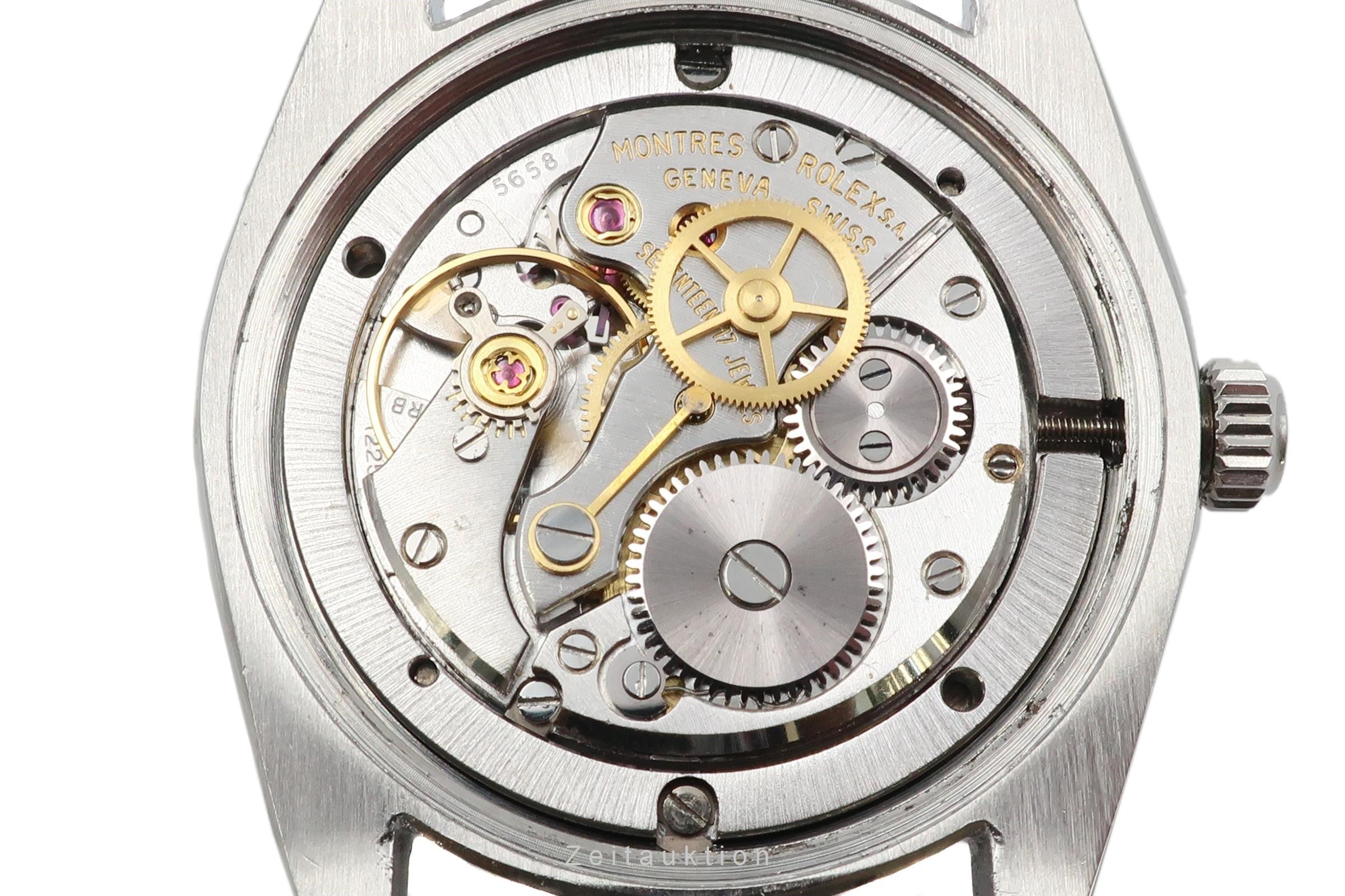 Rolex Precision acciaio carica manuale orologio da uomo 6694 Vintage  [2201216]