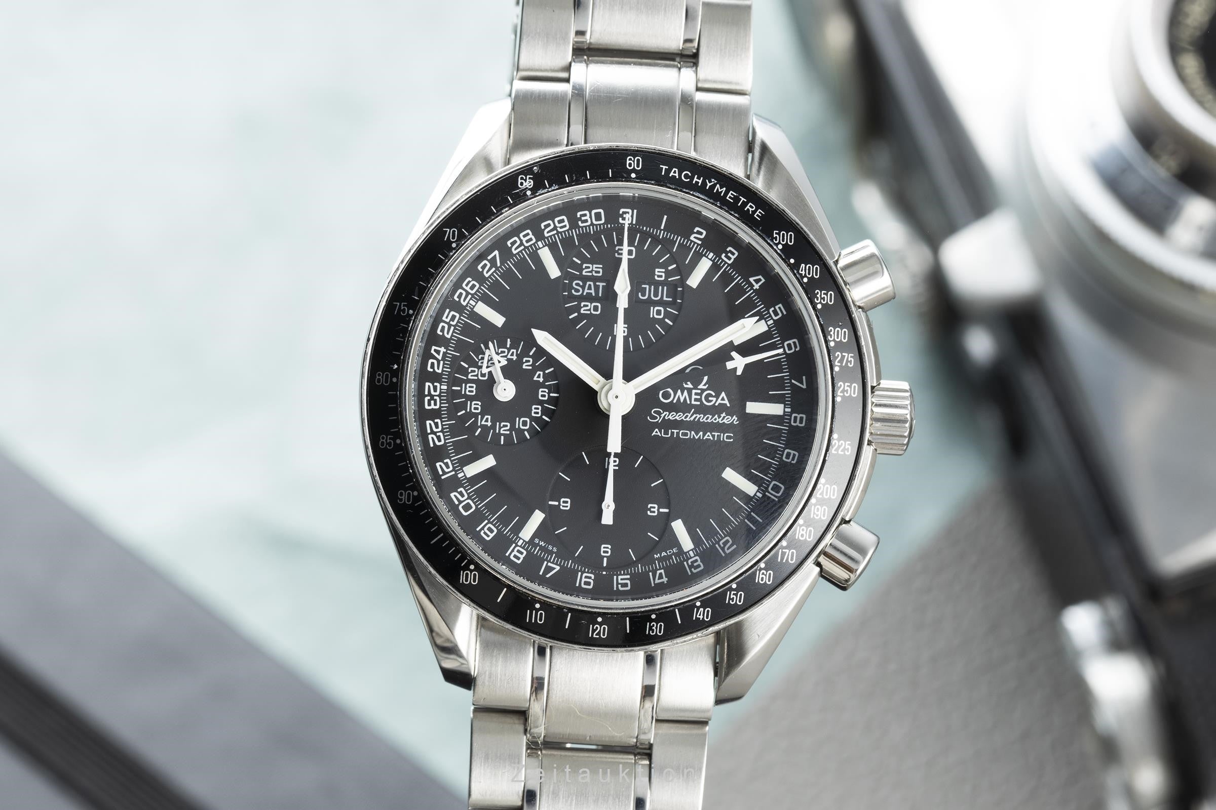 Omega Speedmaster chronograph steel automatic men's watch 3520.50.00, 175.0084 LP: 5000EUR  [2201221]