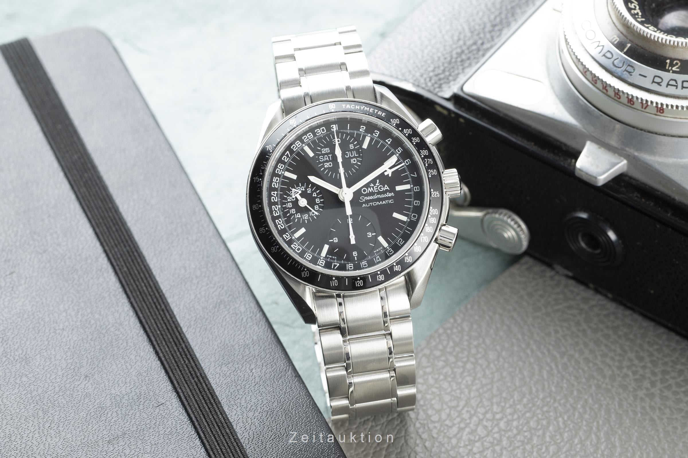 Omega Speedmaster chronograph steel automatic men's watch 3520.50.00, 175.0084 LP: 5000EUR  [2201221]