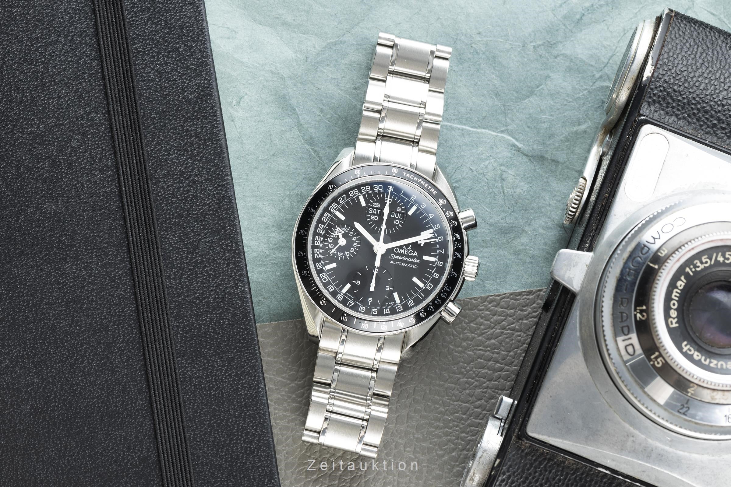 Omega Speedmaster chronograph steel automatic men's watch 3520.50.00, 175.0084 LP: 5000EUR  [2201221]