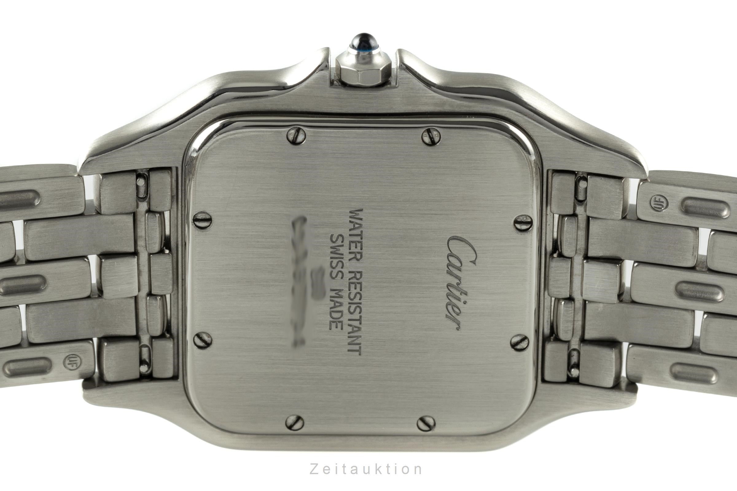 Cartier Panthere acciaio quarzo orologio da uomo 1300 LP: 4850EUR  [2201225]