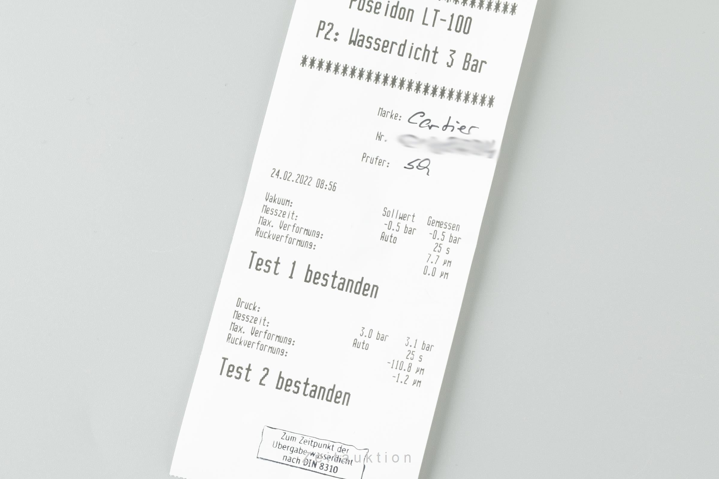 Cartier Panthere acciaio quarzo orologio da uomo 1300 LP: 4850EUR  [2201225]