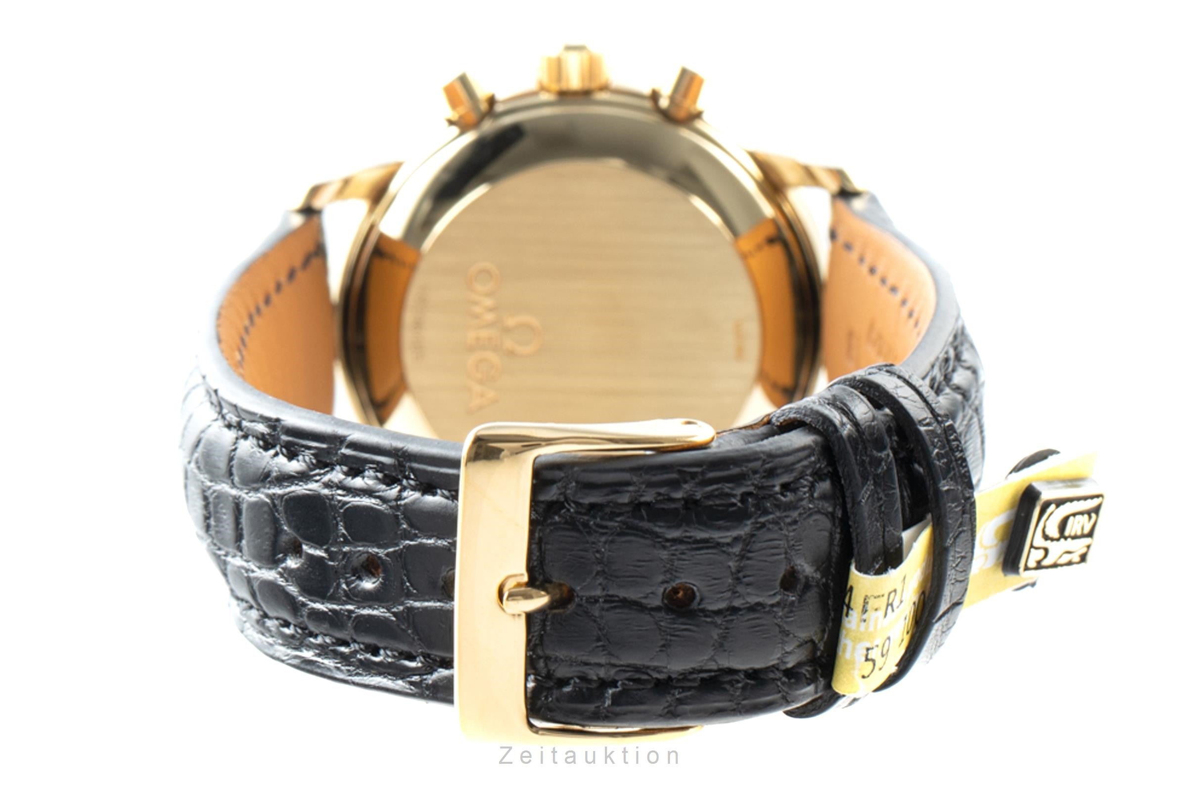 Omega De Ville Prestige Chronograph 18K Gold Handaufzug Herrenuhr Ref 4640.31.00 [2201255]