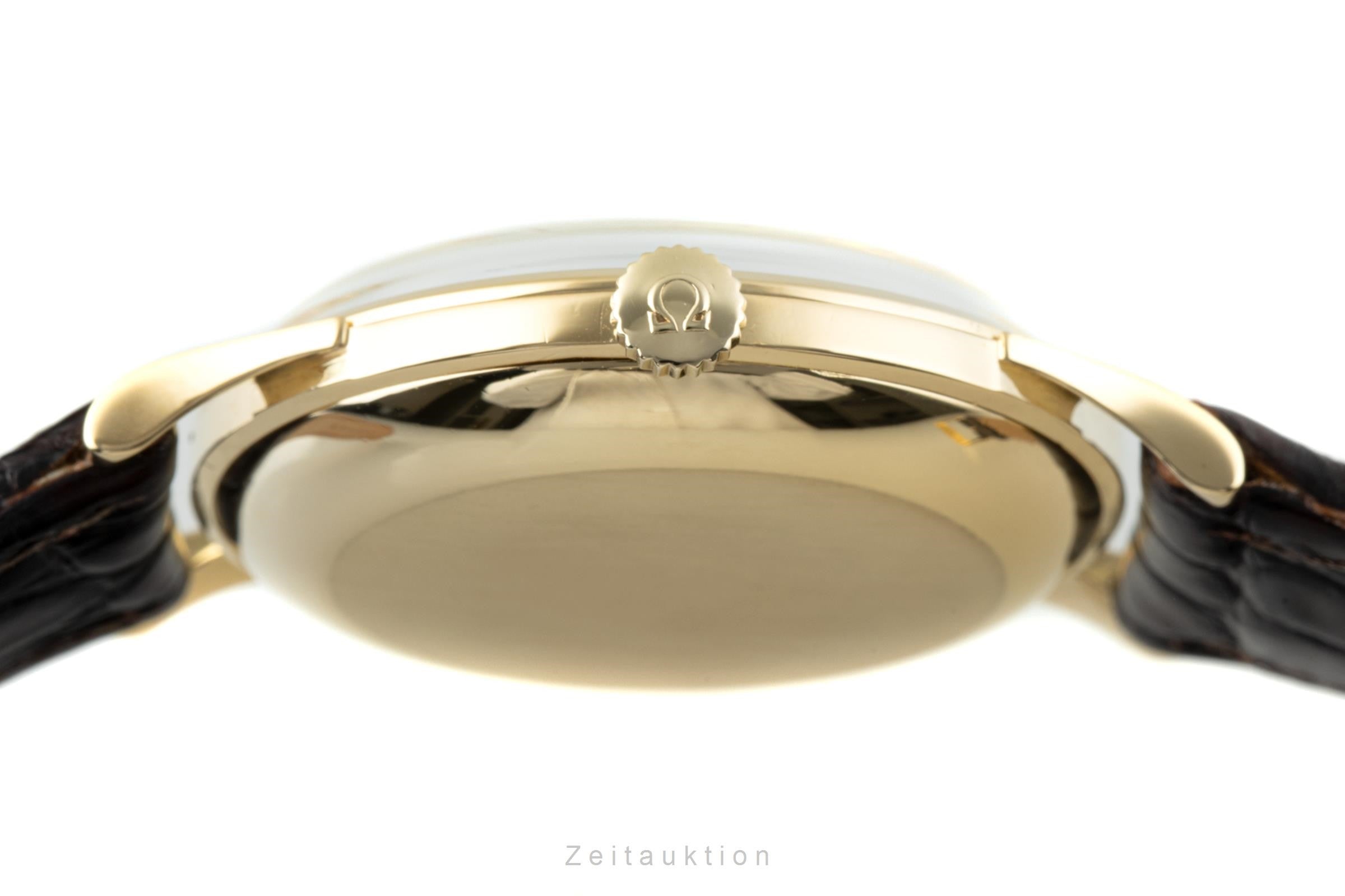 Omega oro 18 ct carica manuale orologio da uomo 14708  Vintage  [2201256]