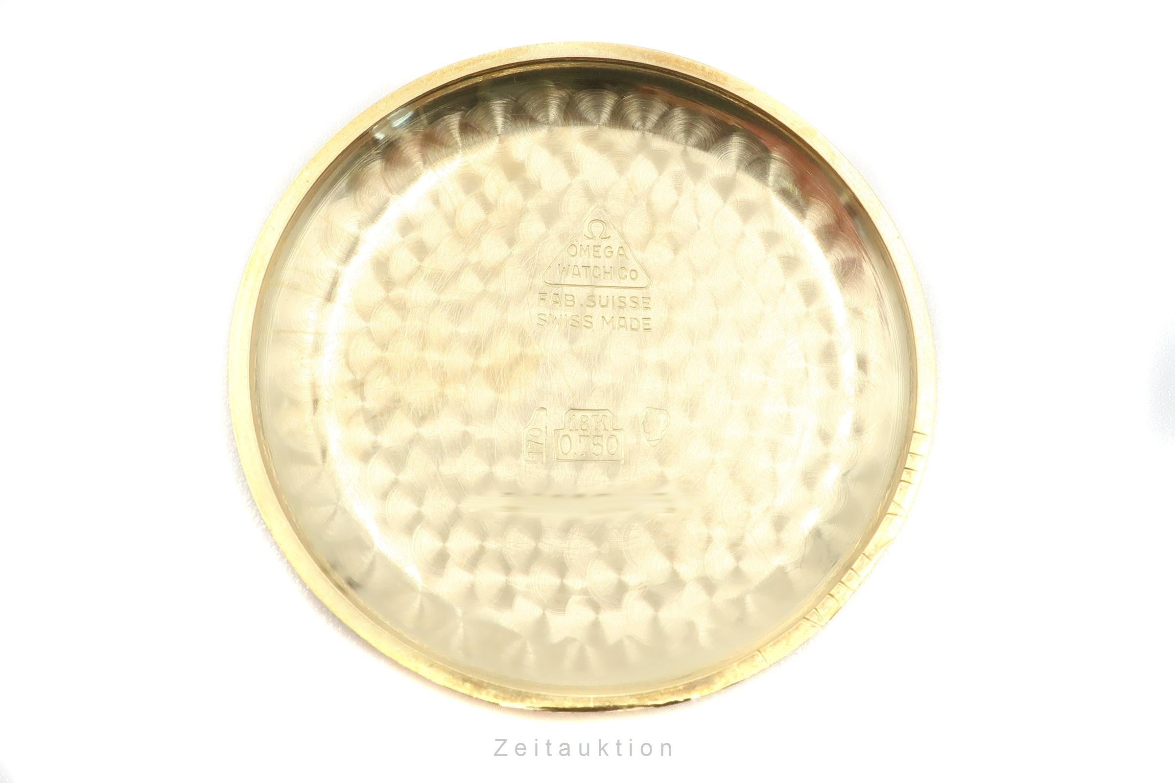 Omega oro 18 ct carica manuale orologio da uomo 14708  Vintage  [2201256]