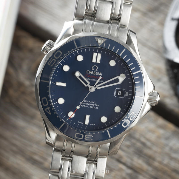 Omega Seamaster acero automático reloj para caballeros 212.30.41.20.03.001 VP: 5300EUR  [2201294]