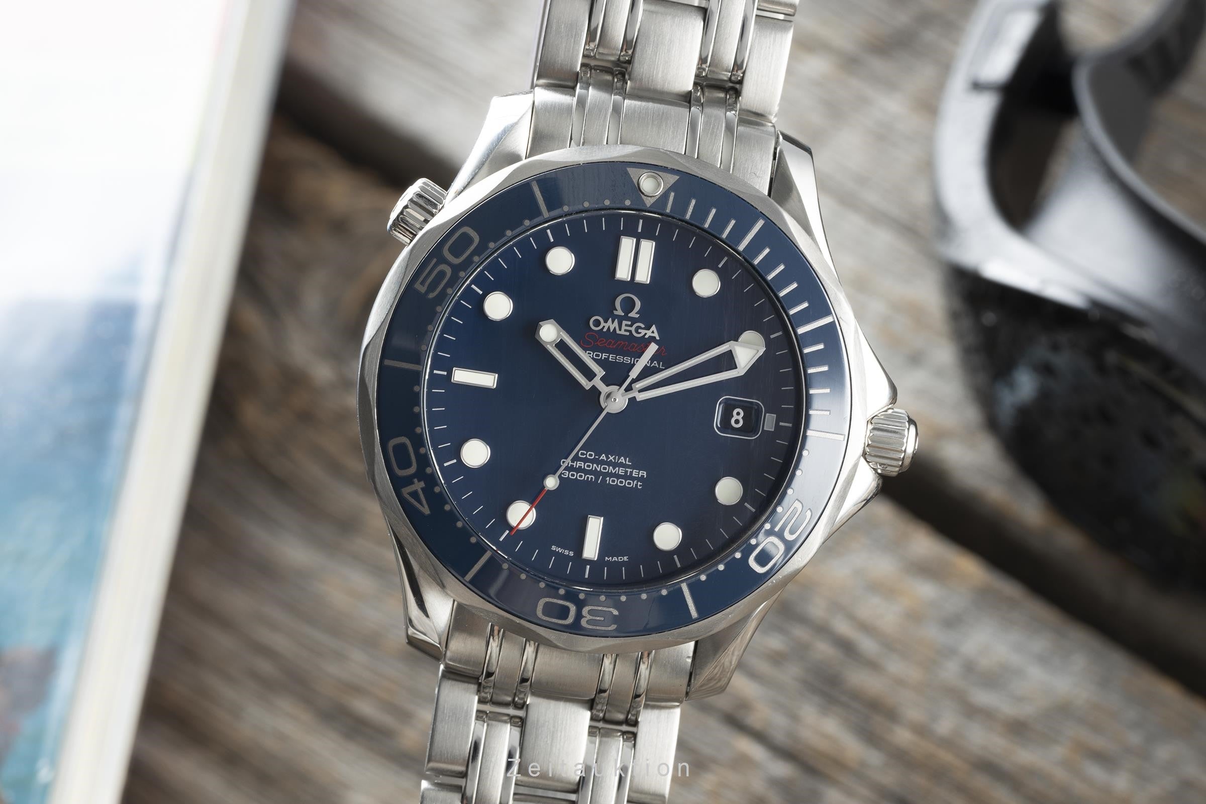 Omega Seamaster steel automatic men's watch 212.30.41.20.03.001 VP: 5300EUR  [2201294]