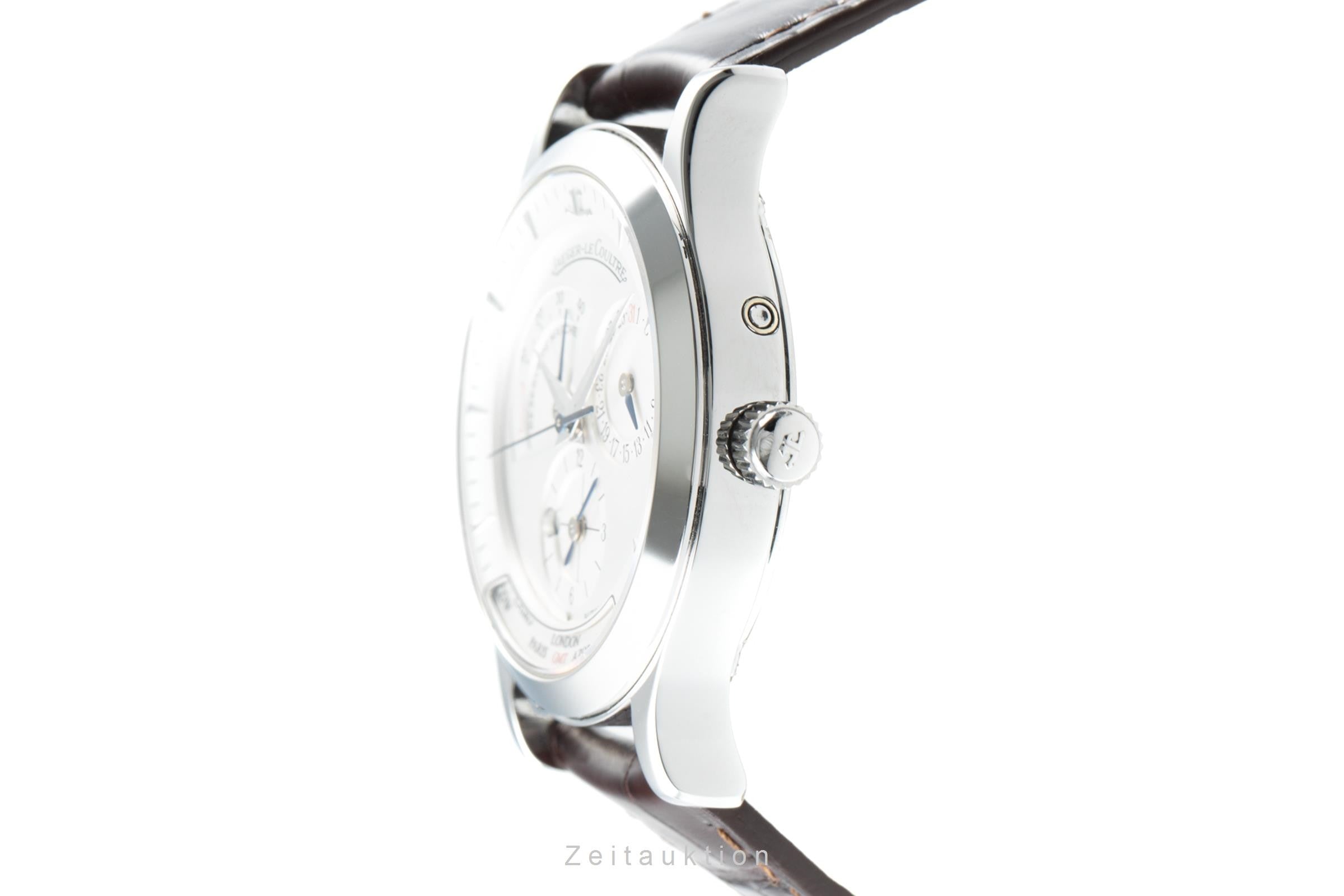 Jaeger LeCoultre Master Geographic acciaio automatismo orologio da uomo 142.8.92 LP: 12500EUR  [2201346]