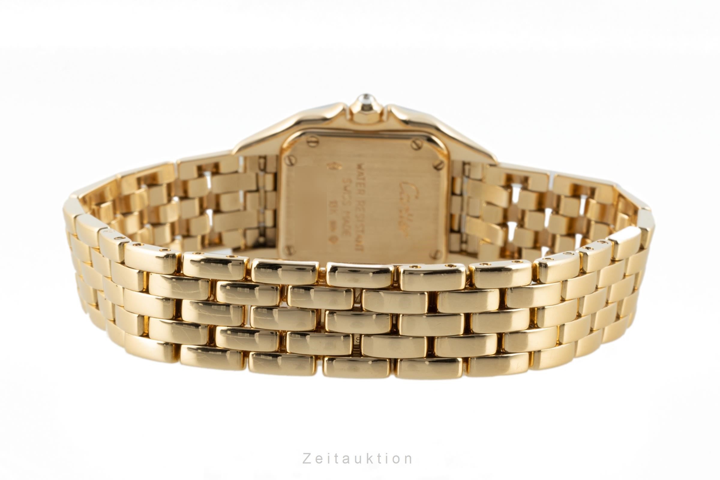 Cartier Panthere 18 ct gold quartz women's watch 1070 LP: 24900EUR  [2201369]