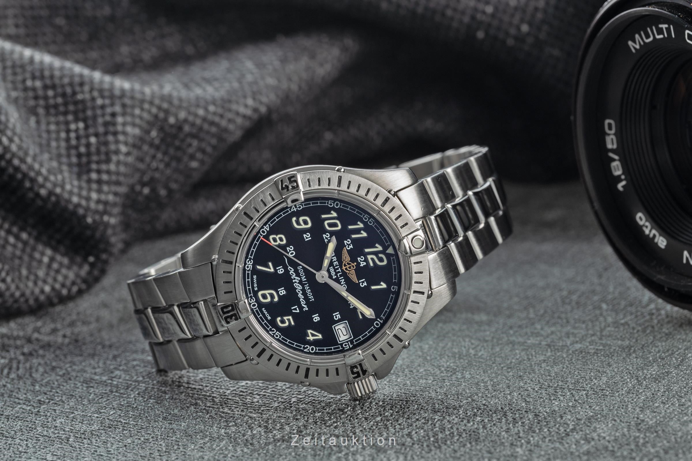 Breitling Colt Oceane steel quartz men's watch A64350  [2201396]