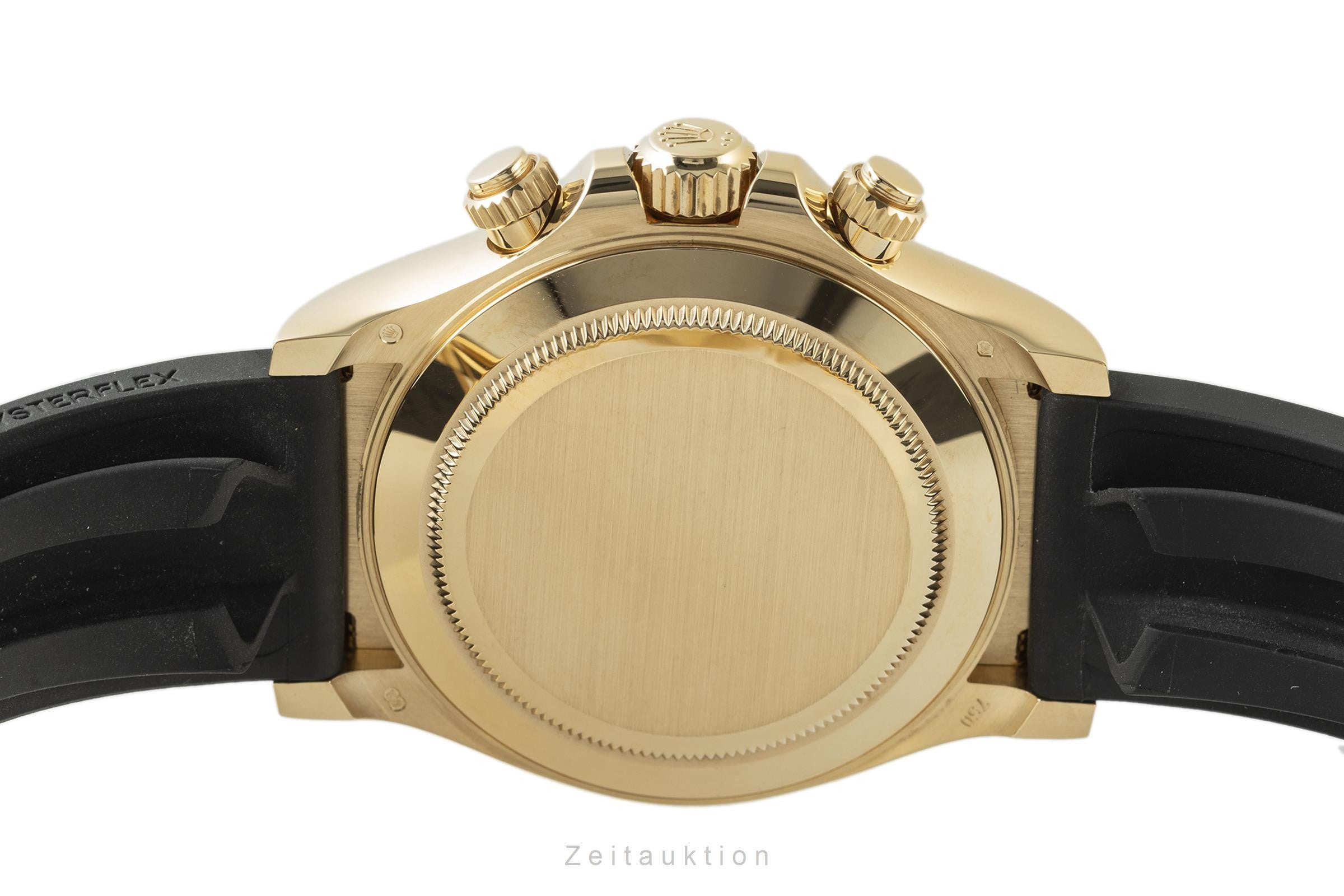 Rolex Daytona 18K Gold Chronograph Herrenuhr Oyster Perpetual 116518LN B&P 2020 [2201482]