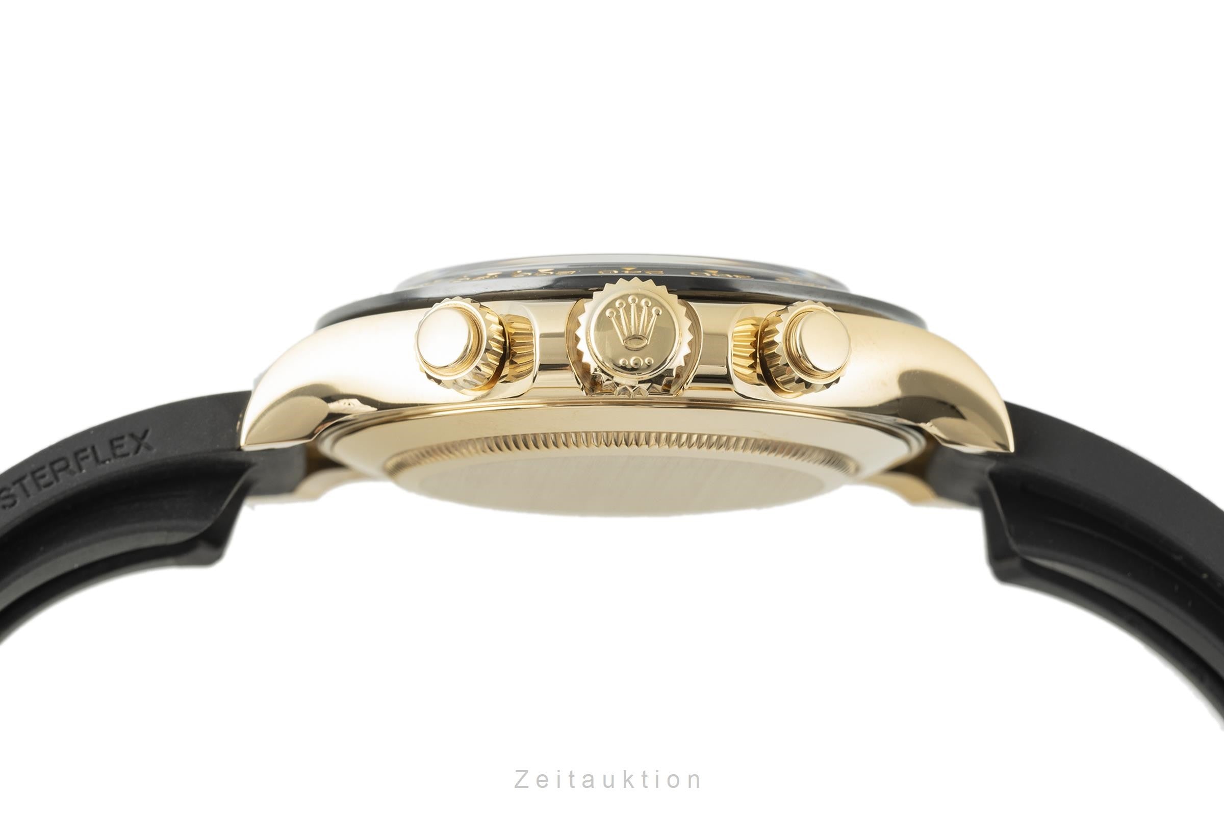 Rolex Daytona 18K Gold Chronograph Herrenuhr Oyster Perpetual 116518LN B&P 2020 [2201482]