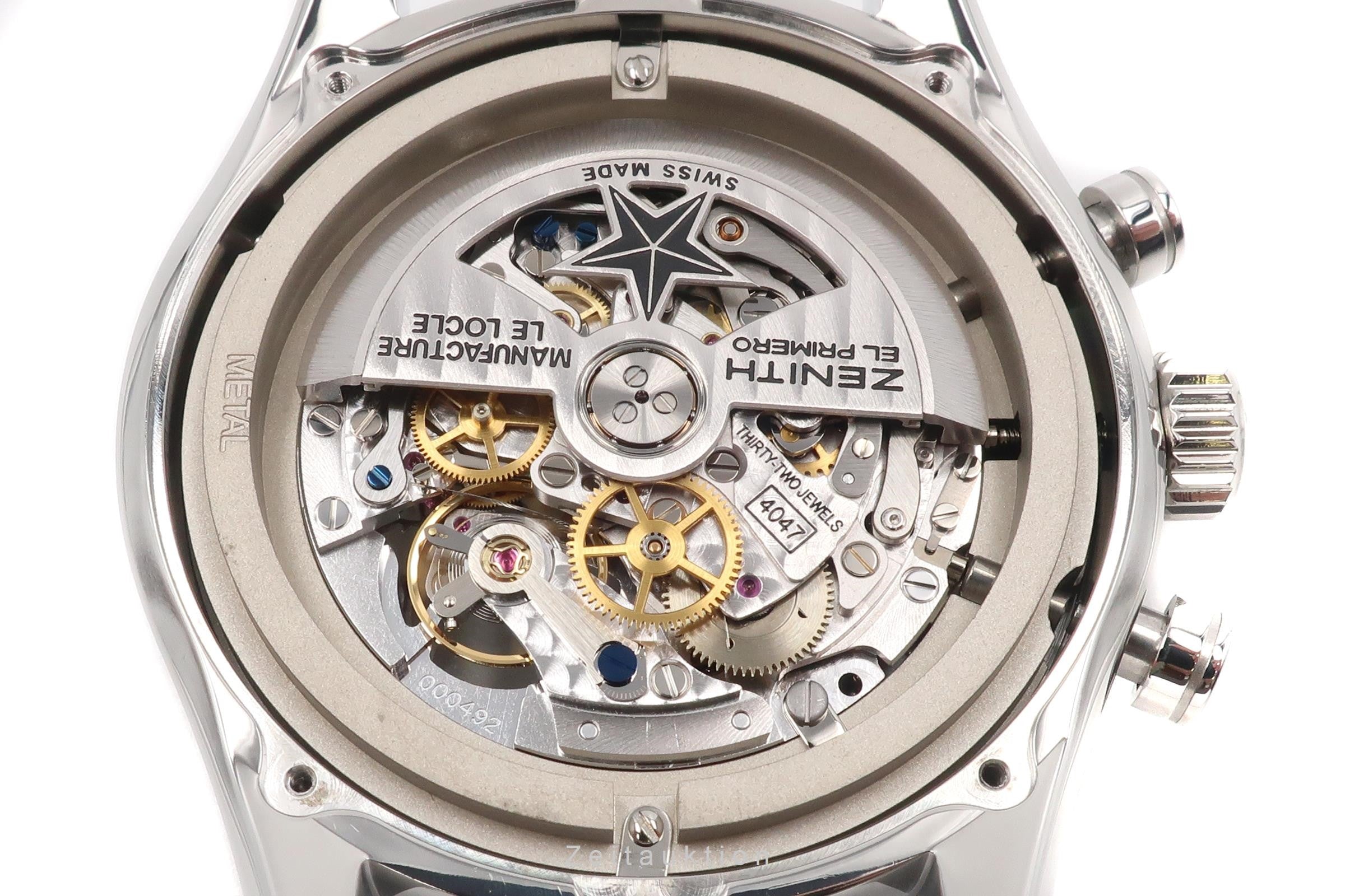 Zenith El Primero chronograph steel automatic men's watch 03.2160.4047 LP: 10100EUR  [2201512]