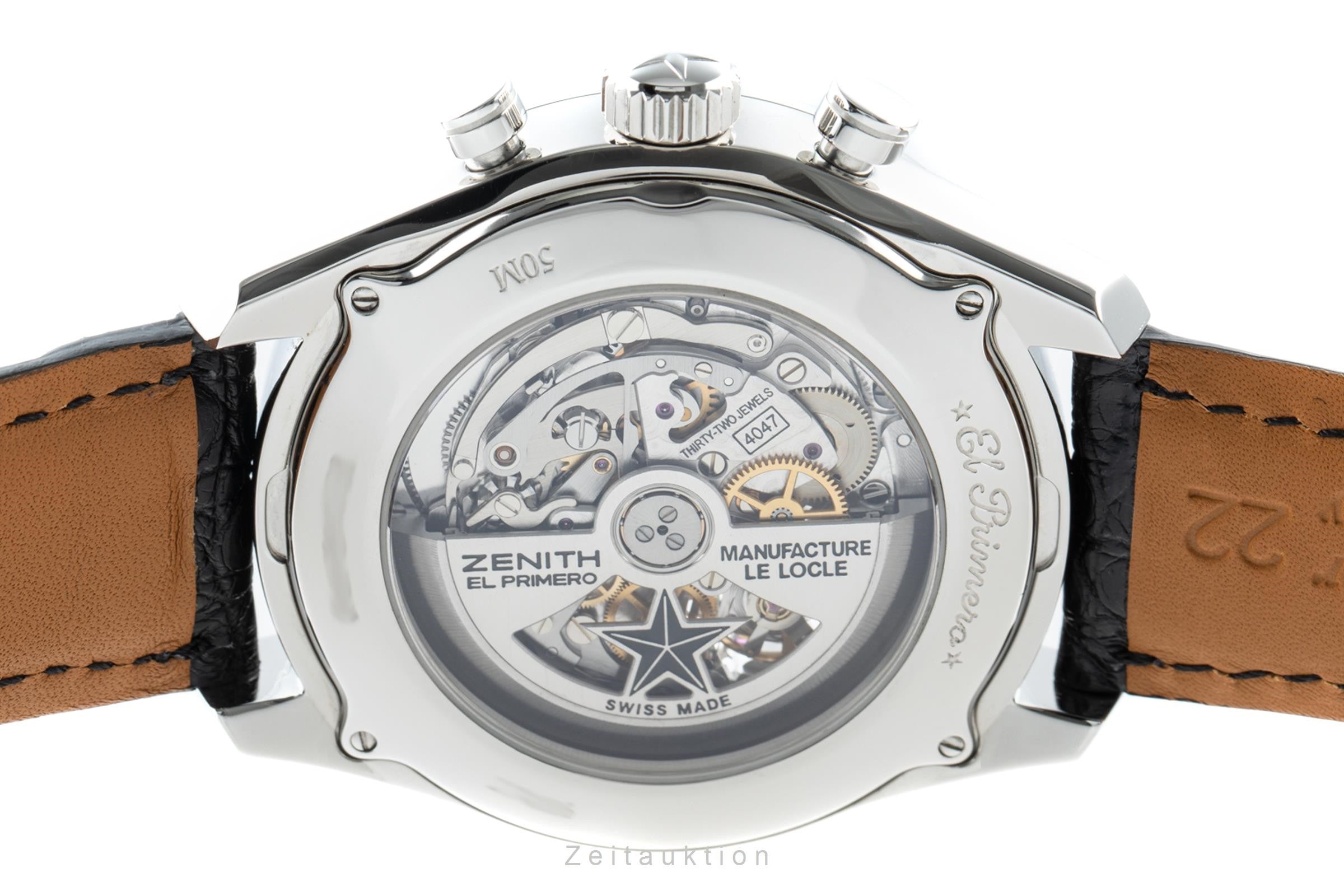 Zenith El Primero chronograph steel automatic men's watch 03.2160.4047 LP: 10100EUR  [2201512]