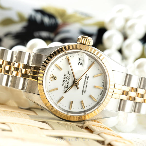 Rolex Lady Datejust acciaio oro automatismo 2135 69173