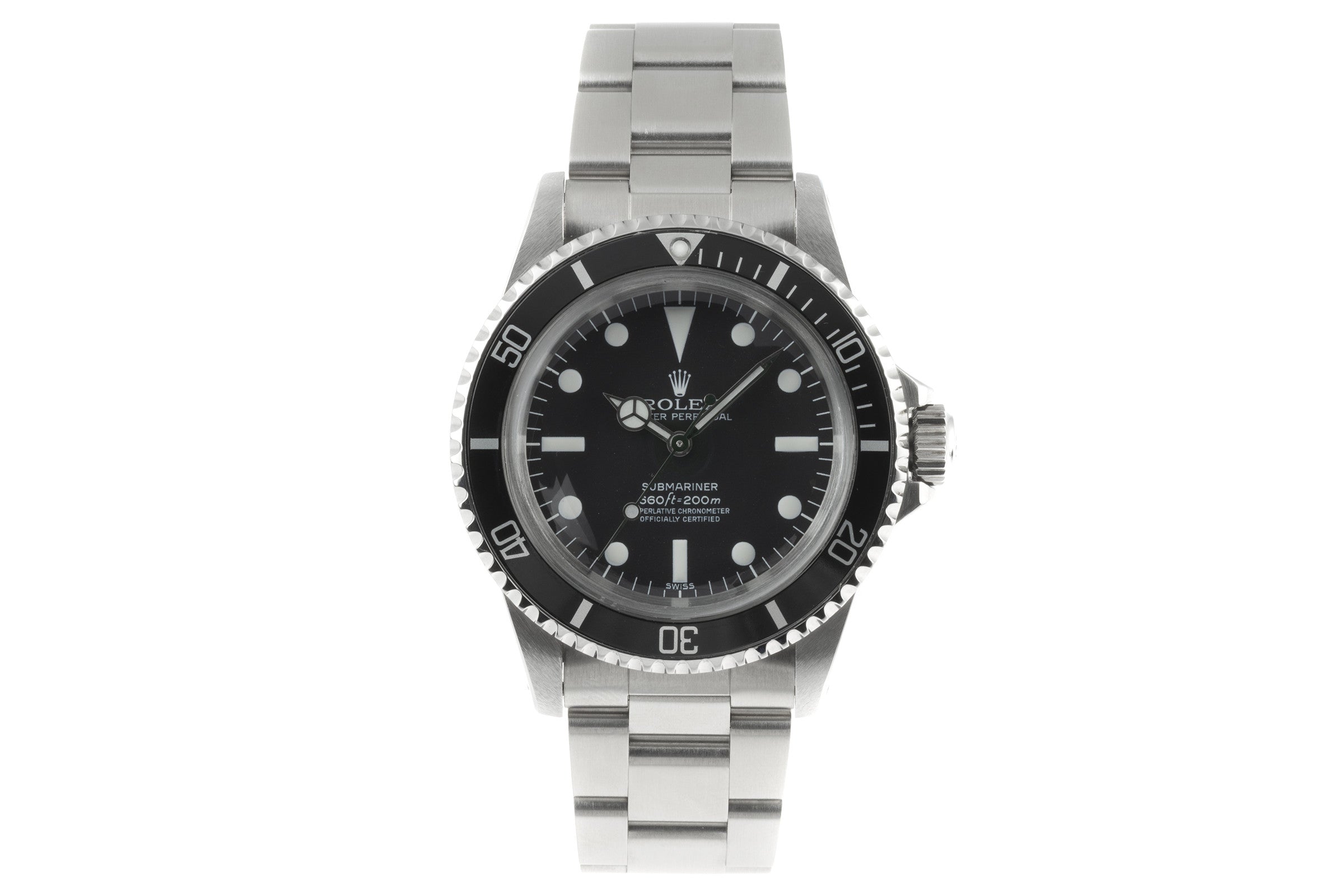 Rolex Submariner "No Date" 4-Line Dial Automatik Stahl Herrenuhr Ref. 5512  [2201636]