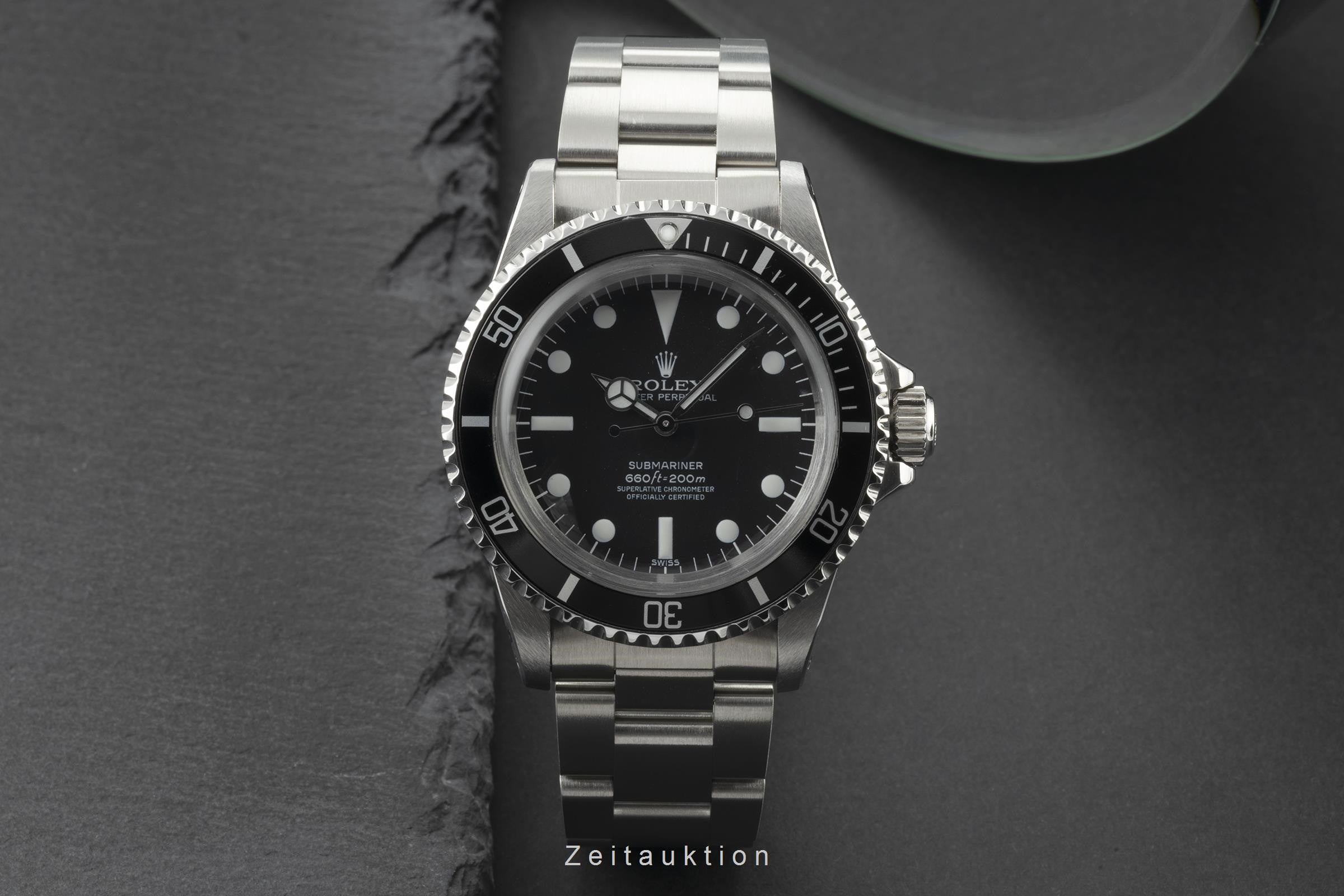 Rolex Submariner acier automatique Kal. 1570 Ref. 5512 VINTAGE