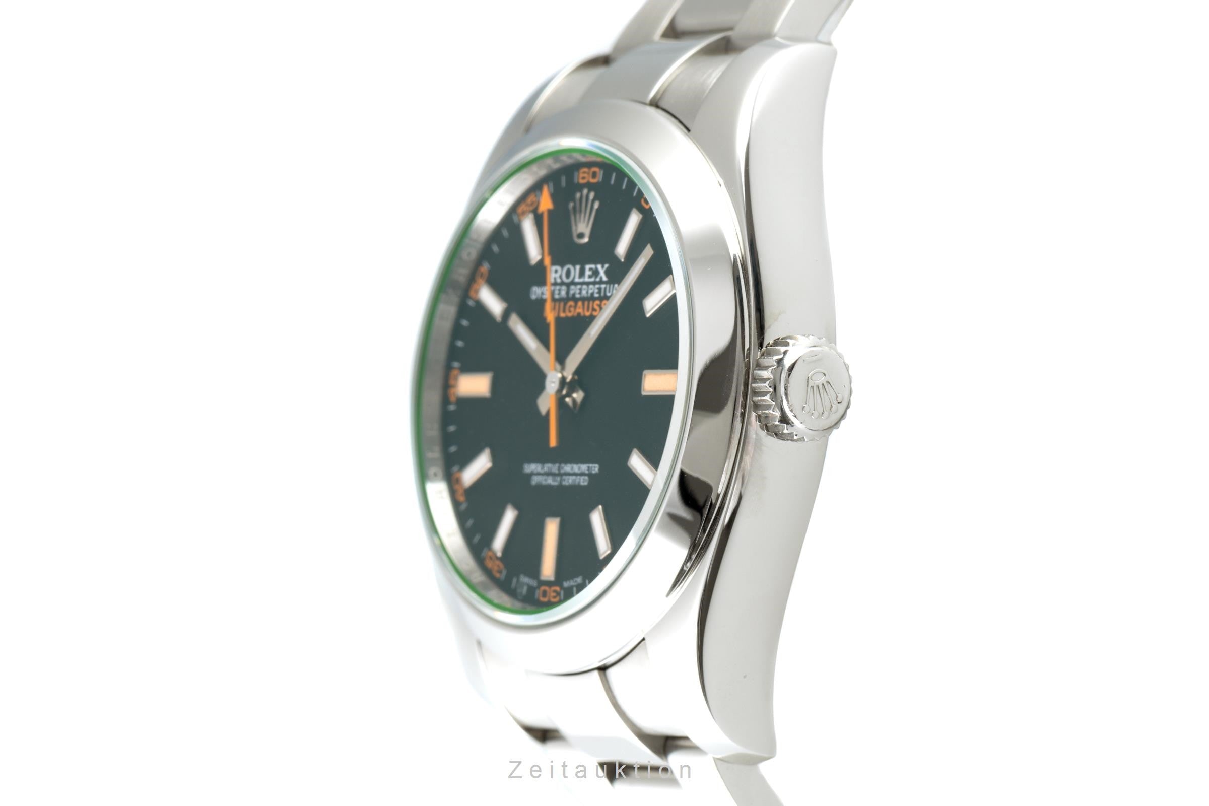 Rolex Milgauss acero automático reloj para caballeros 116400  [2201640]