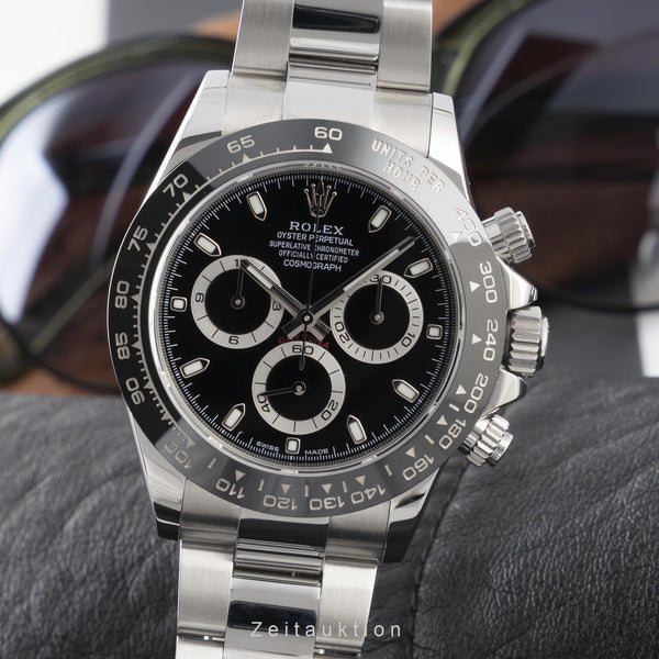 Rolex Daytona chronographe céramique acier automatique 4130