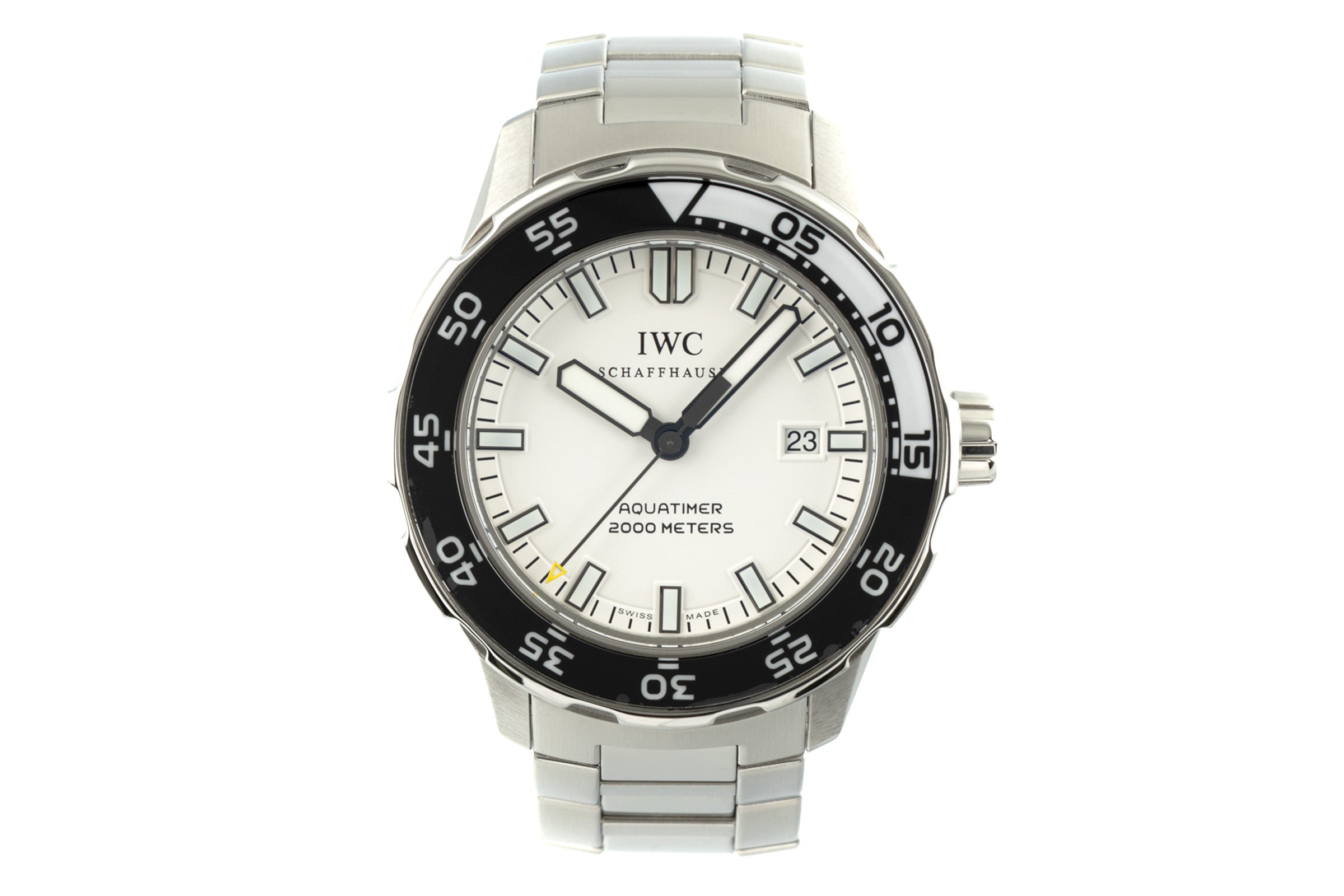 IWC Aquatimer Automatic 2000 Automatik Edelstahl Herrenuhr Ref. 3568 VP: 7550 € [2201868]