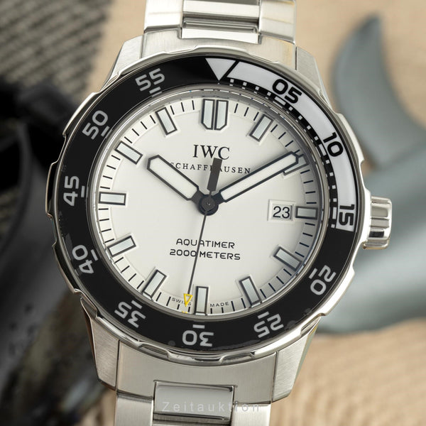 IWC Aquatimer Automatic 2000 Automatik Edelstahl Herrenuhr Ref. 3568 VP: 7550 € [2201868]