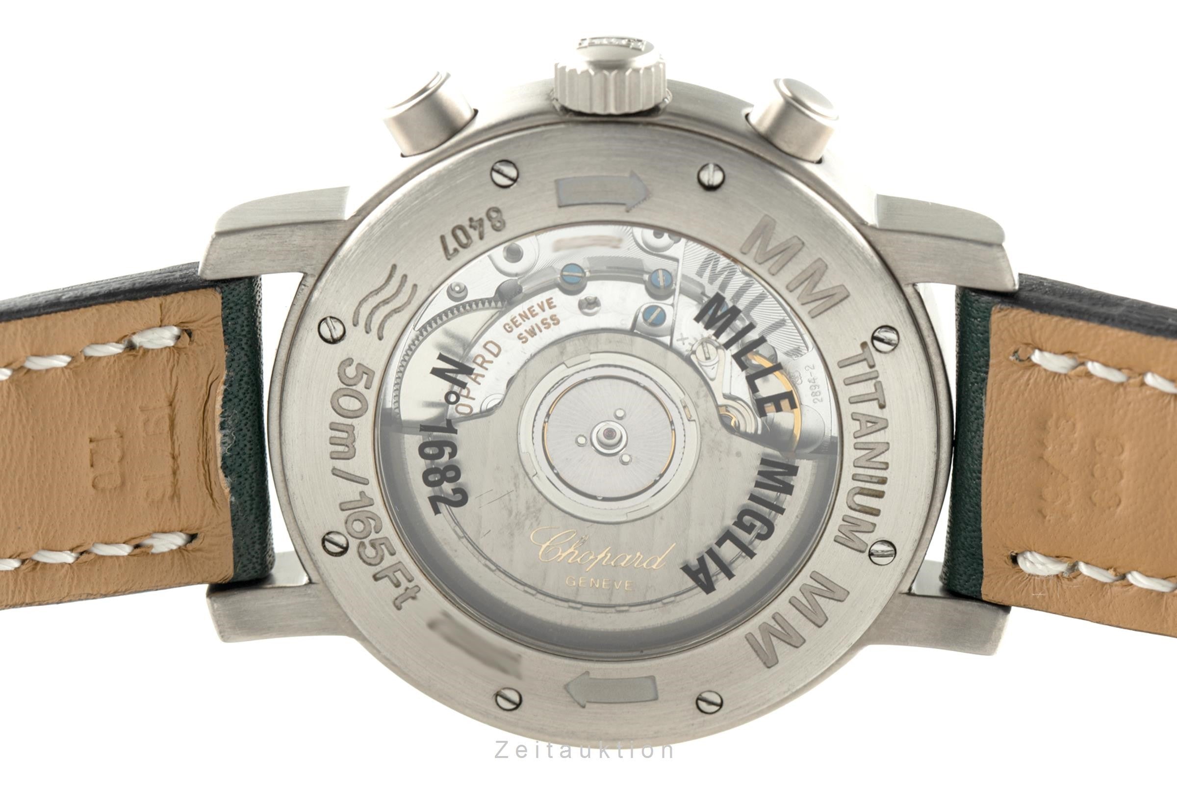 Chopard Mille Miglia chronograph titanium automatic men's watch 8407  [2201869]