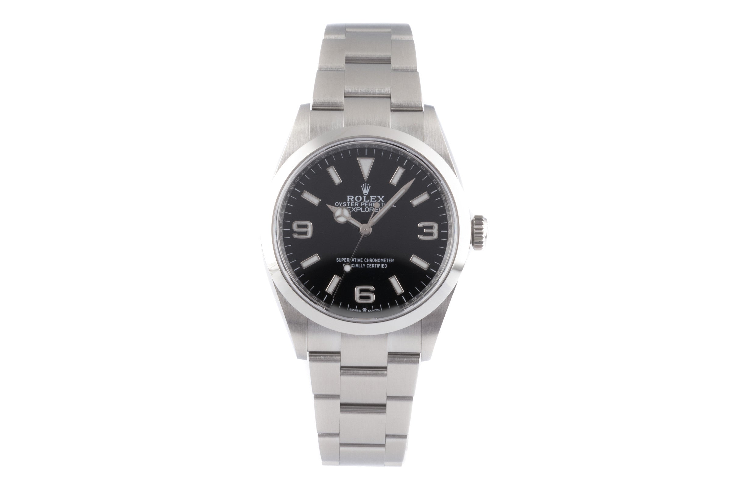 Rolex Explorer acciaio automatismo orologio da uomo 124270  [2201995]