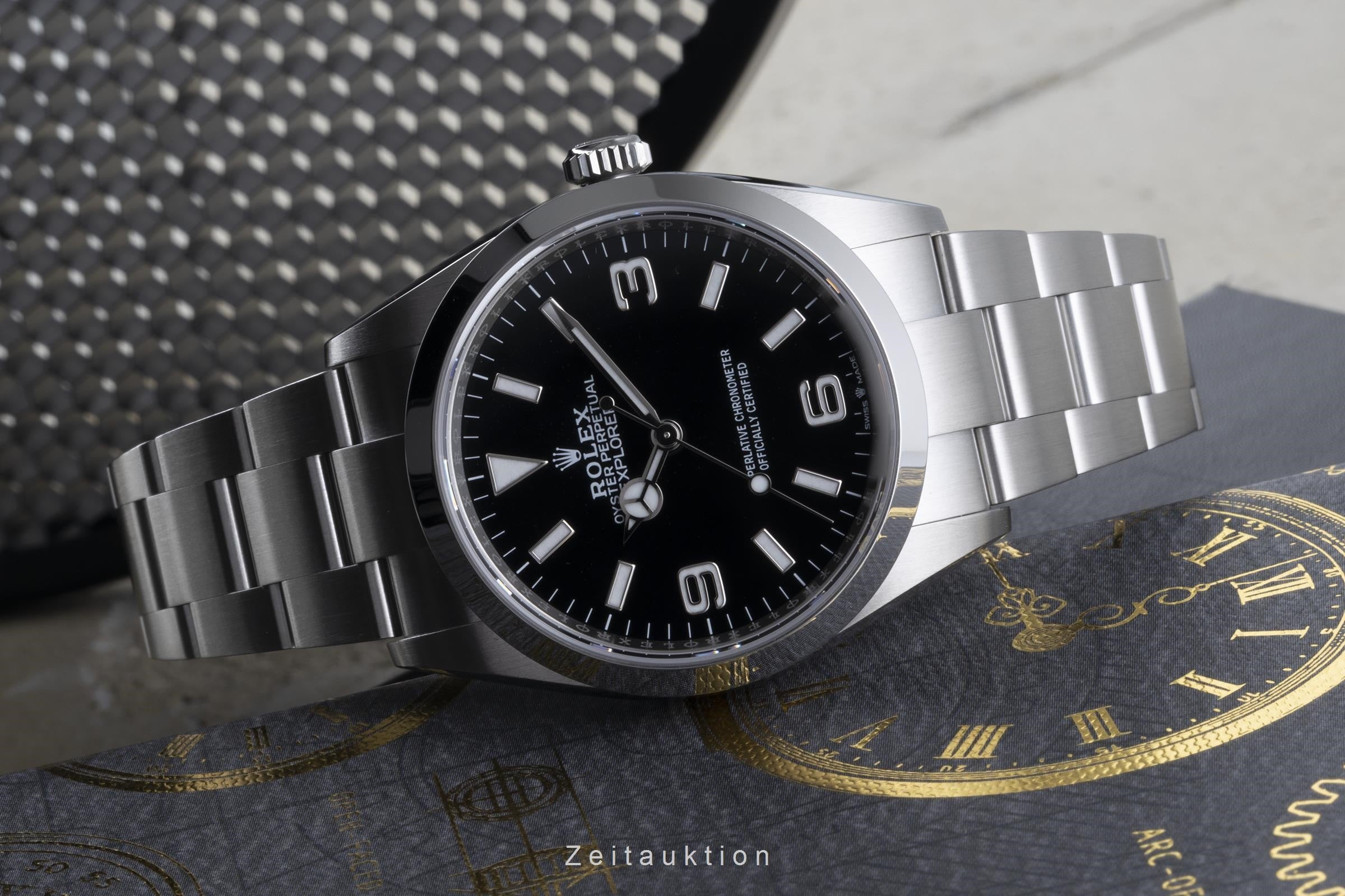 Rolex Explorer acciaio automatismo orologio da uomo 124270  [2201995]