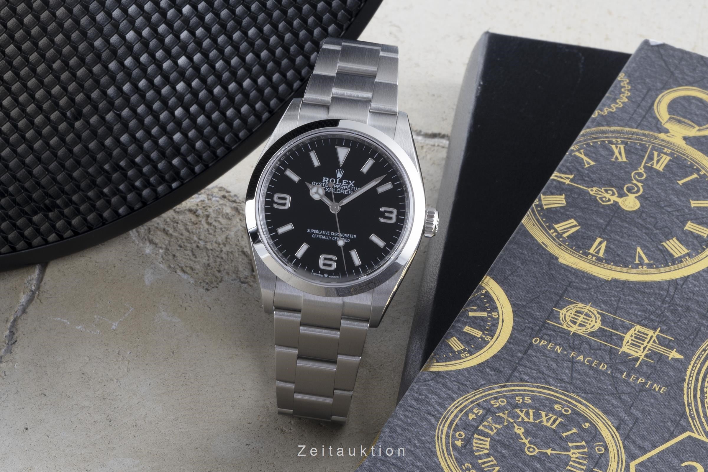 Rolex Explorer acciaio automatismo orologio da uomo 124270  [2201995]