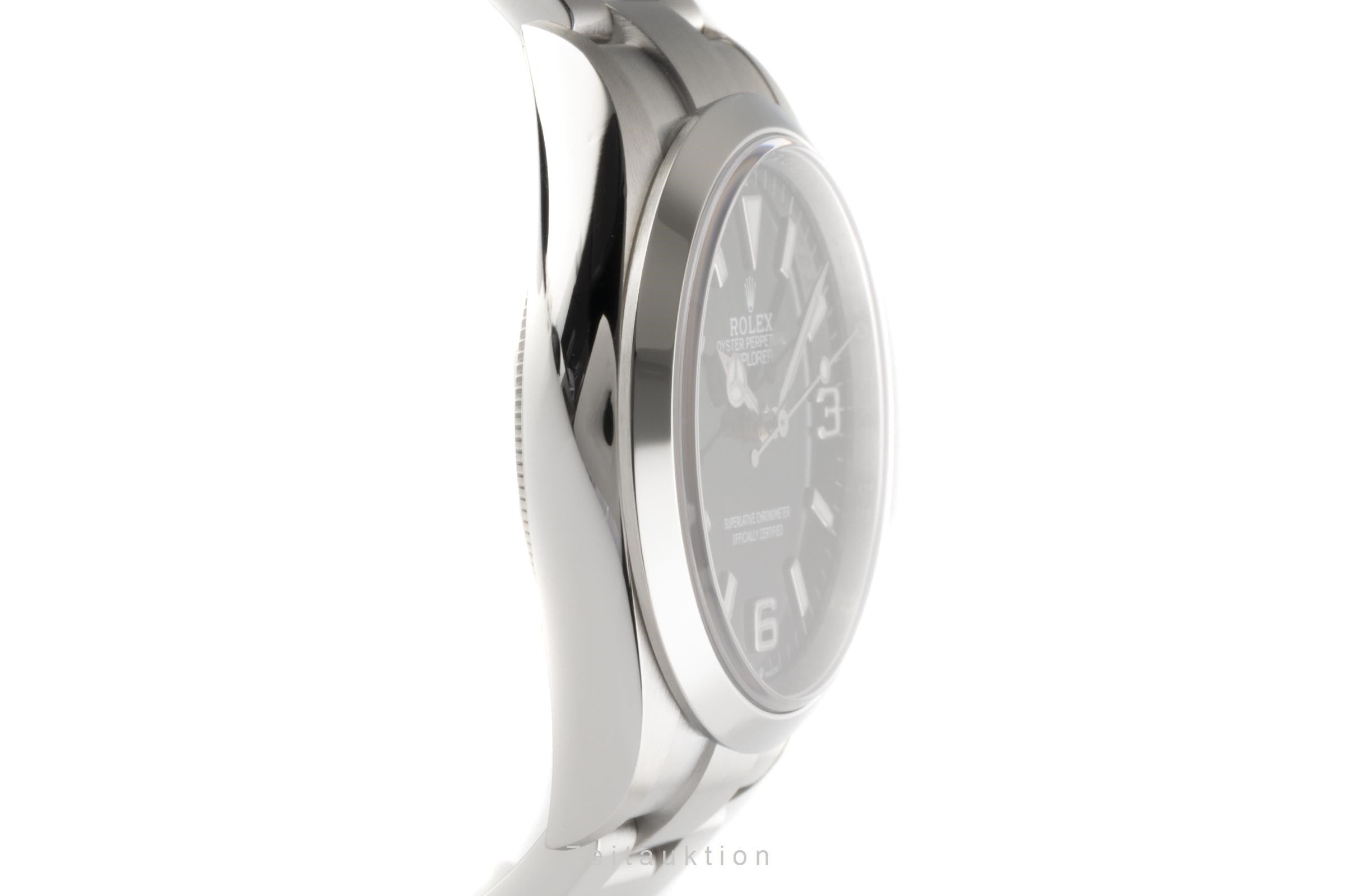 Rolex Explorer acciaio automatismo orologio da uomo 124270  [2201995]