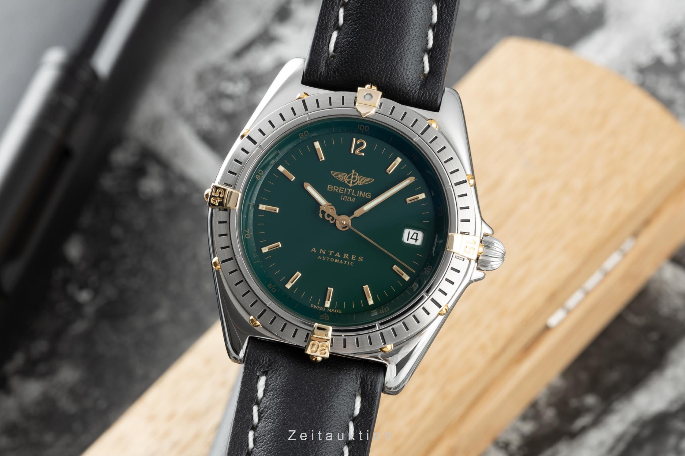 Breitling Antares acero / oro automático reloj para caballeros B10048  [2202059]