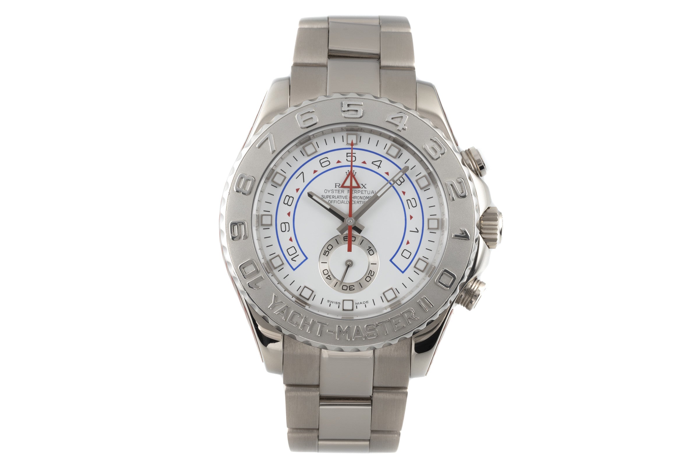 Rolex Yacht-Master II cronografo oro bianco 18 ct automatismo orologio da uomo 116689  [2202088]