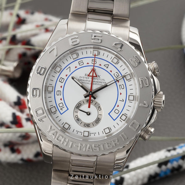 Rolex Yacht-Master II cronografo oro bianco 18 ct automatismo orologio da uomo 116689  [2202088]
