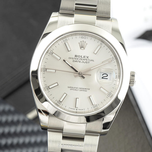 Rolex Datejust steel automatic men's watch 126300  [2202134]