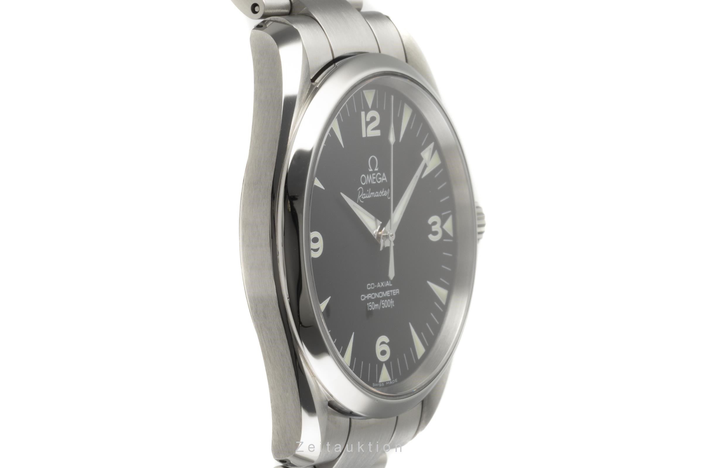 Omega Railmaster acciaio automatismo orologio da uomo 168.1110, 2502.52.00  [2202327]