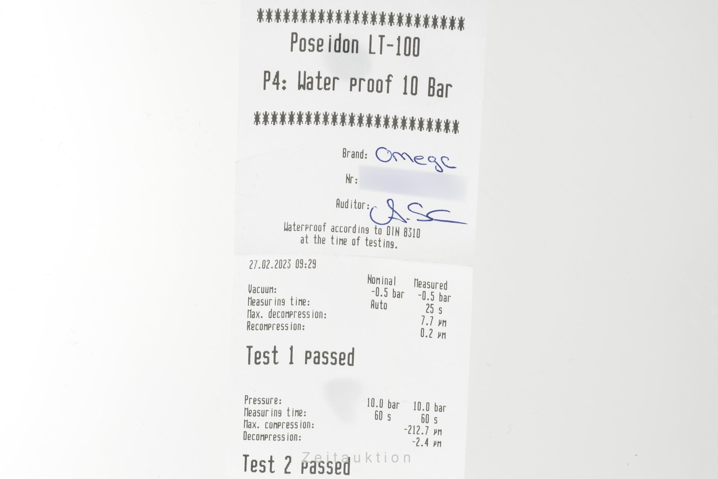 Omega Railmaster acciaio automatismo orologio da uomo 168.1110, 2502.52.00  [2202327]