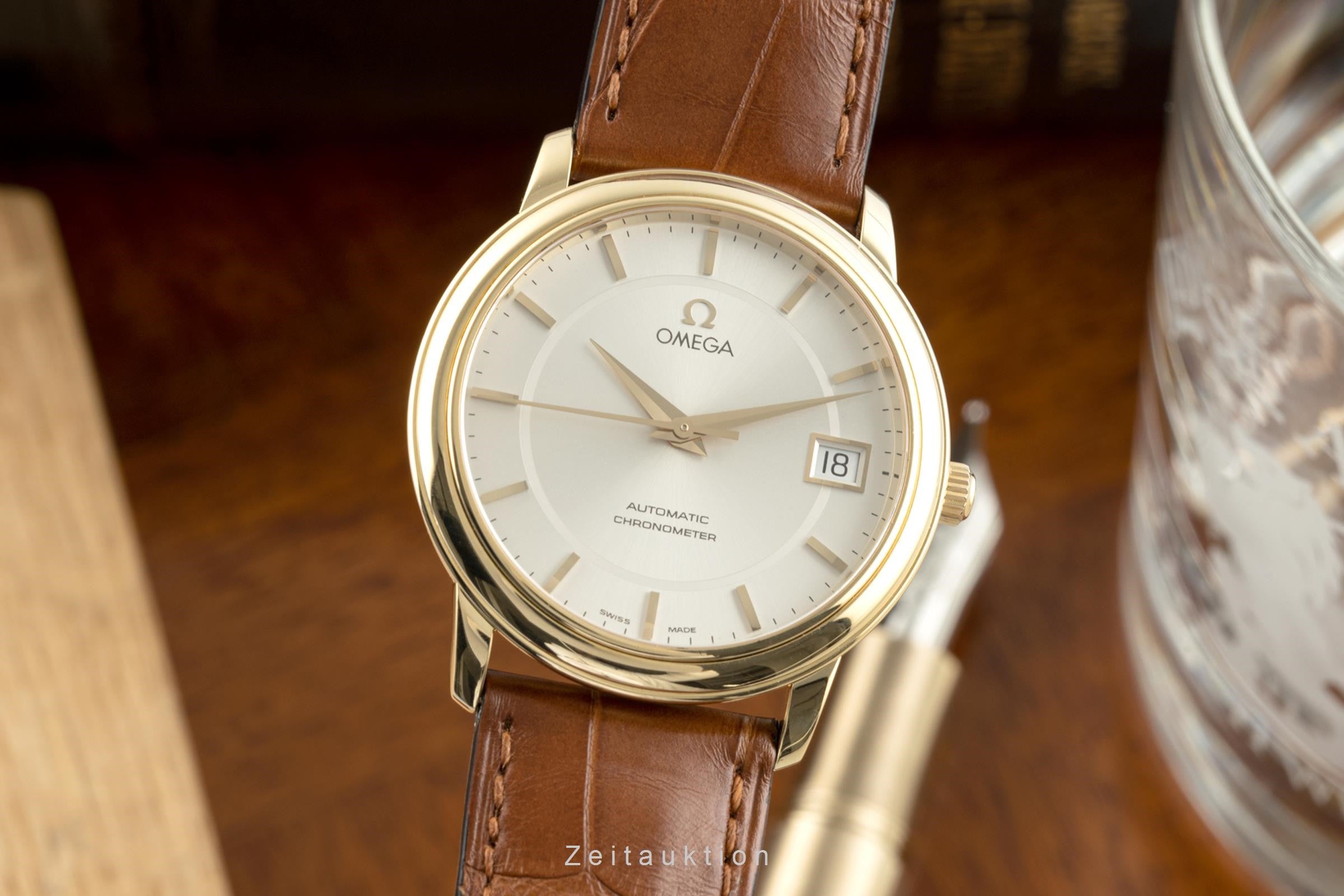 Omega De Ville oro 18 ct automatismo orologio da uomo 4600.31.02, 168.1050  [2202338]