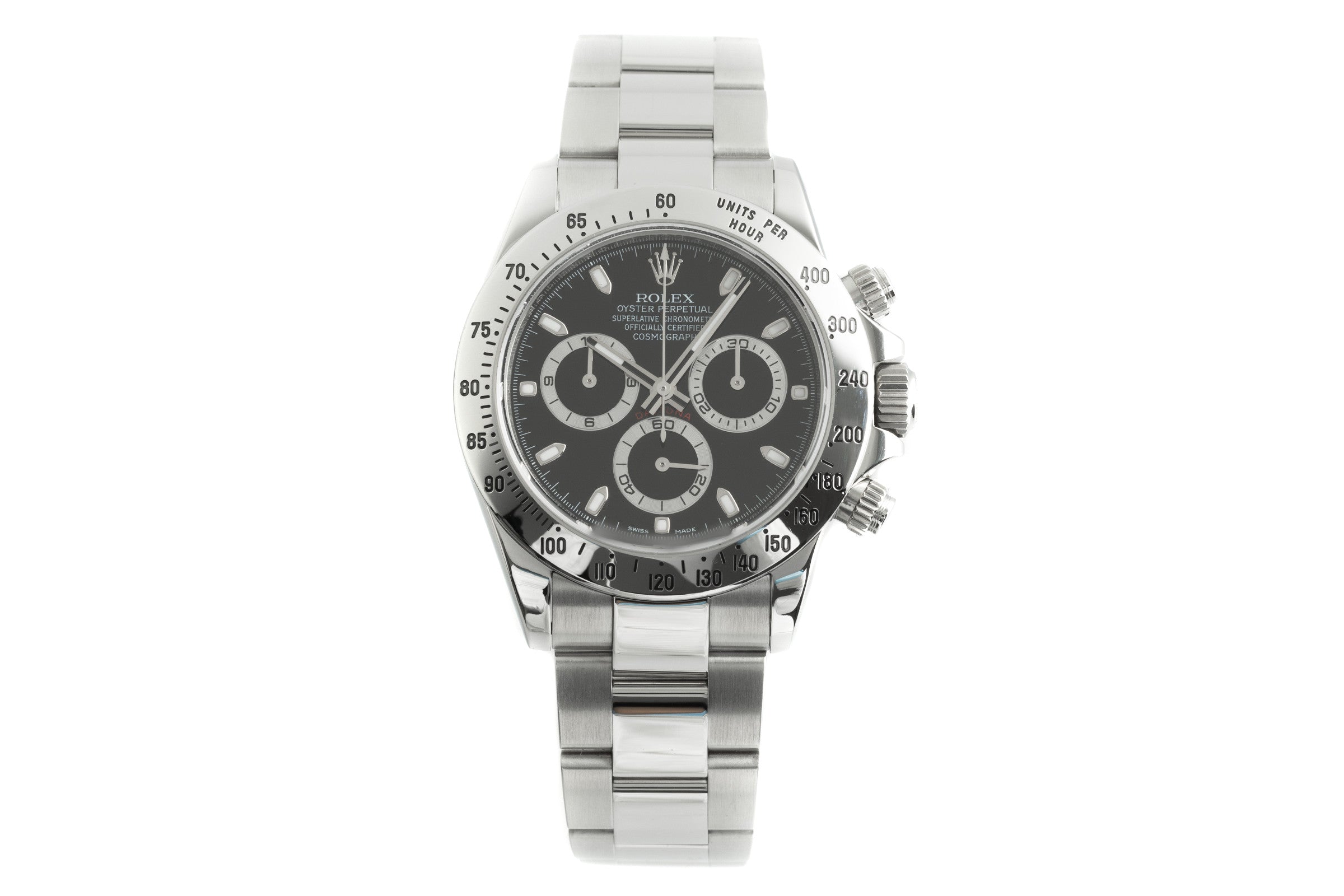 Rolex Daytona cronografo acciaio automatismo orologio da uomo 116520  [2202370]