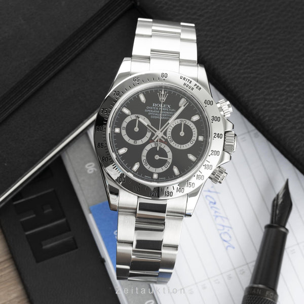 Rolex Daytona cronografo acciaio automatismo orologio da uomo 116520  [2202370]