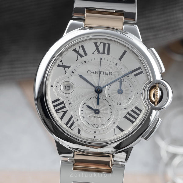 Cartier Ballon Bleu de Cartier cronógrafo acero automático Kal