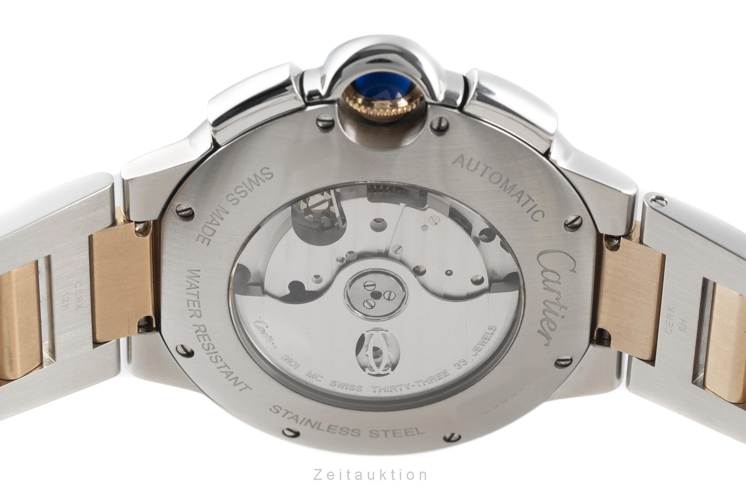 Cartier Ballon Bleu de Cartier chronograph steel automatic men's watch 3109  [2202397]