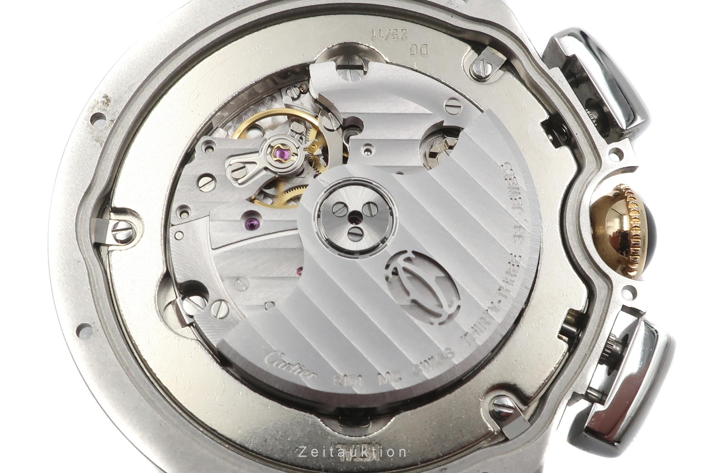 Cartier Ballon Bleu de Cartier chronograph steel automatic men's watch 3109  [2202397]