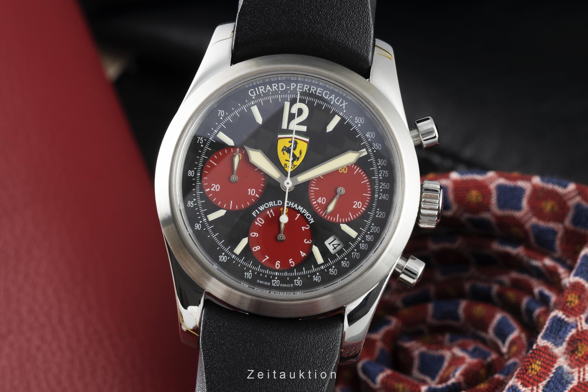 Girard Perregaux Ferrari Formula 1 F2002 Chronograph Stahl Herrenuhr Ref. 4956 [2202443]