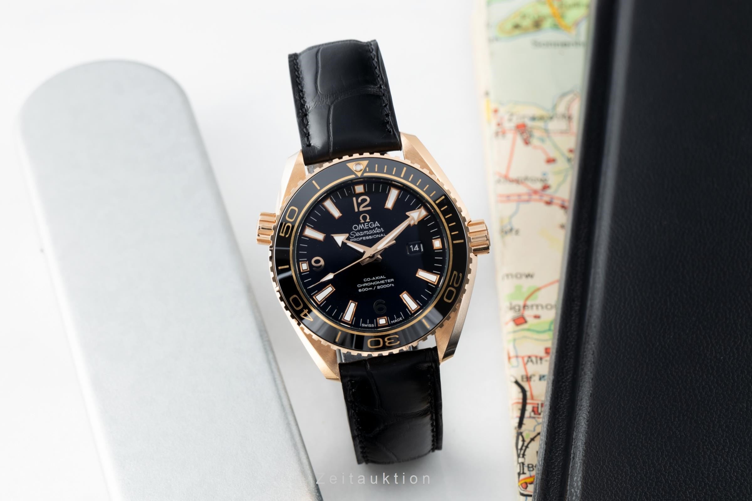 Omega Seamaster 18 ct red gold automatic Kal. 8521 Ref. 232.63