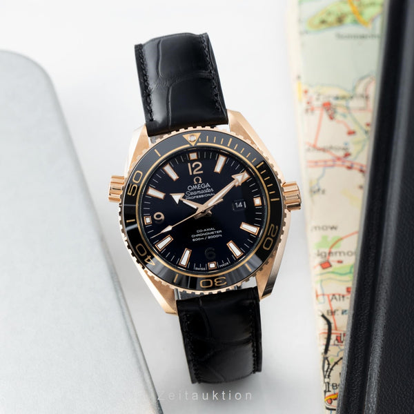 Omega Seamaster oro rosado de 18 quilates automático reloj para caballeros 232.63.38.20.01.001  [2202453]