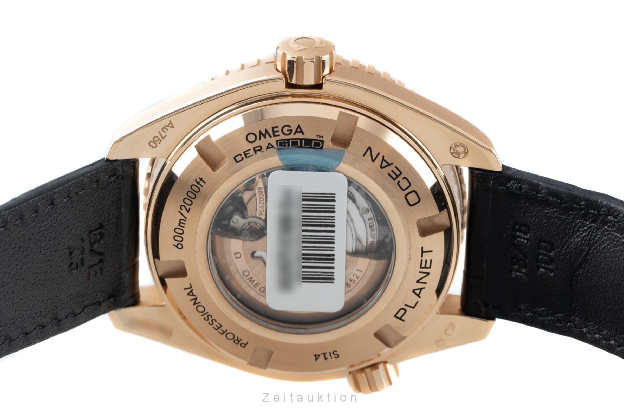 Omega Seamaster oro rosado de 18 quilates automático reloj para caballeros 232.63.38.20.01.001  [2202453]